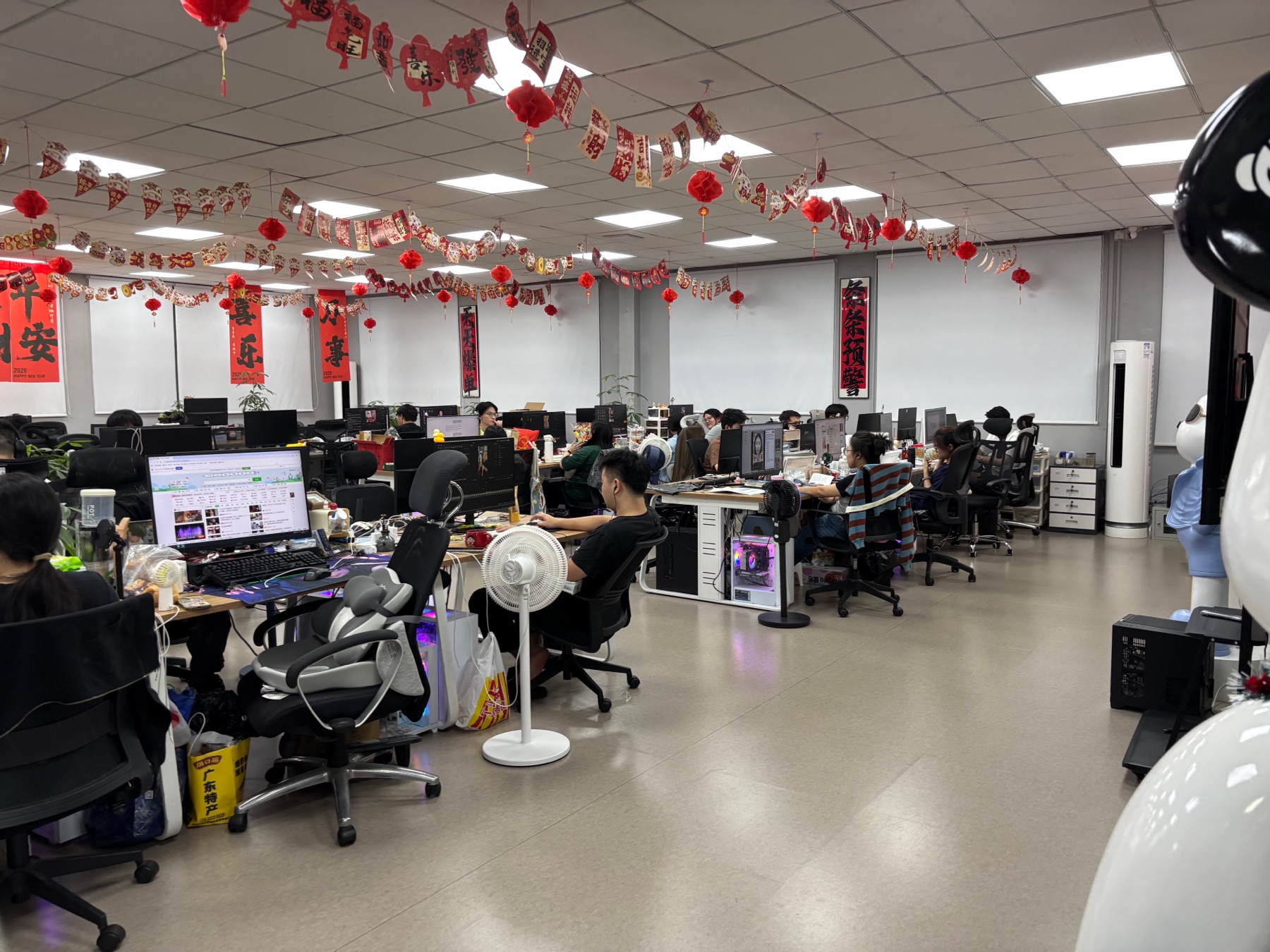 无尾熊传媒切片MCN运营办公区